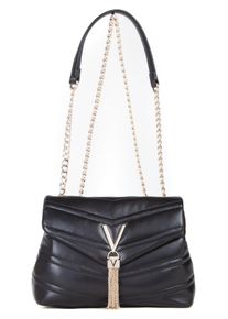 Valentino Handbags VALENTINO BAGS Damen Umhängetasche "FLAP BAG PRIVILEGE", schwarz, Lederimitat, Taschen, Schultertasche Henkeltasche Handtasche Damen