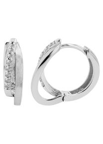 Adelia´s ADELIA ́S Damen Paar Creolen, Damen, Silber 925 (Sterlingsilber), silber, Silber 925 (Sterlingsilber), Ohrringe