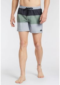 Quiksilver Herren Badeshorts "MARIMANHA VL 15 YM", schwarz, sportlich, Gr. XXXL, Obermaterial: 100% Polyester, Badehosen