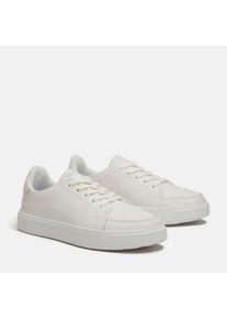 Timberland Sneaker "NOTFOUND LOW LACE UP SNEAKER", Gr. 41,5, weiß, Textil, sportlich, Schuhe