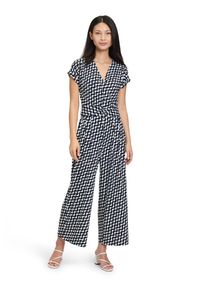 Betty Barclay Damen Overall "Betty Barclay Jumpsuit mit Eingrifftaschen", blau, feminin, Gr. 42, Jersey, Obermaterial: 95% Polyester, 5% Elasthan.,