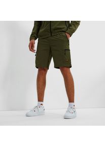 Ellesse Herren Cargoshorts "BULLSEYE CARGO SHORT", grün, sportlich, Gr. XXL, Twill, Obermaterial: 95% Polyamid, 5% Elasthan, Hosen, mit vielen