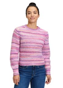 BETTY & CO BETTY & CO Damen Strickpullover "Betty & Co Strickpullover mit Effektgarn", rosa, casual, Gr. 42, Strick, Obermaterial: 47% Polyester, 39% Polyacryl,
