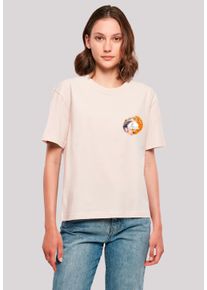 F4NT4STIC Damen T-Shirt "Pinocchio Sundowner", pink, casual, Gr. L, Obermaterial: 100% Baumwolle, Shirts, Retro, Heroes of Childhood, TV Serie