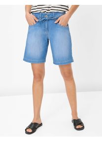 Brax Damen Bequeme Jeans "Style MAINE B", blau, Gr. 38, 75% Baumwolle, 17% Polyester, 5% Elastomultiester, 3% Elasthan, Jeans