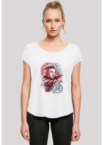 F4NT4STIC Damen T-Shirt "Marvel Avengers Endgame Hawkeye Brushed", weiß, casual, Gr. XXL, Obermaterial: 100% Baumwolle, Shirts, Damen,Premium