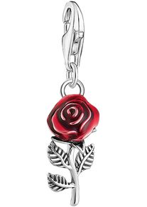 Thomas Sabo Damen Charm-Einhänger "Rose, 2076-664-10, 2077-413-39", bunt, Silber 925 (Sterlingsilber), Charms