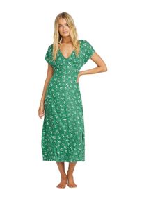 Billabong Damen Sommerkleid "Bright Skies", grün, Gr. M, 100% Viskose, Kleider
