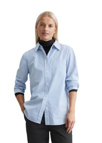 Marc O'Polo MARC O'POLO Damen Langarmbluse "aus Organic Cotton", bunt, elegant, Gr. 38, gestreift, Obermaterial: 100% Baumwolle, Blusen