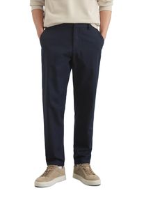 Marc O'Polo MARC O'POLO Herren Chinohose "aus Bio-Baumwoll-Mix", blau, Gr. 34, unifarben, Obermaterial: 62% Baumwolle, 35% Lyocell, 3% Elasthan, Hosen