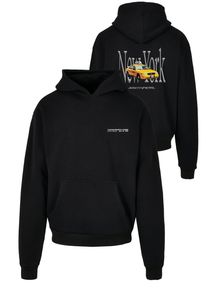 Herren Kapuzensweatshirt "Upscale by Mister Tee Herren NY Taxi Hoodie", schwarz, Gr. XS, UPSCALE BY MISTER TEE, unifarben, 100% Baumwolle, Sweatshirts