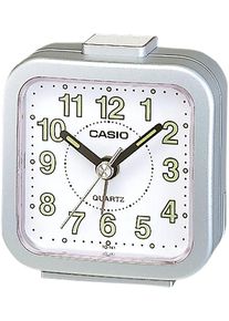 Casio Quarzwecker, silber, Wecker, Wecker, Reisewecker, Leuchtzeiger, Geschenkidee, Schlafzimmer