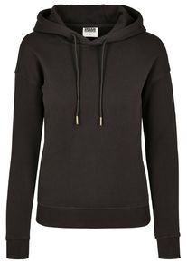 Urban Classics Damen Kapuzenpullover "Urban Classics Damen Ladies Organic Hoody", schwarz, casual, Gr. M, unifarben, 100% Baumwolle, Pullover