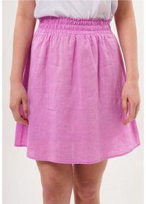 FRESHLIONS Damen Sommerrock "Belli", pink, Gr. M, 100% Leinen, Röcke, im klassischen Design