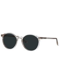 Marc O'Polo MARC O'POLO Damen Sonnenbrille "506112", beige, klassisch, durchscheinend, Brillen, Form rund, genietetem Scharnier, adc uv 400