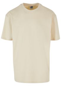 Urban Classics Herren T-Shirt "Urban Classics Herren Triangle Tee", beige, casual, Gr. L, unifarben, 100% Baumwolle, Shirts