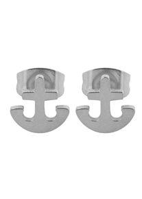 Adelia´s ADELIA ́S Damen Paar Ohrhänger "Neuheit 2025 - Unisex Ohrstecker aus Edelstahl", Unisex, Edelstahl, silber, Edelstahl, Ohrringe