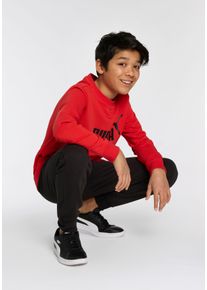 Puma Kinder Trainingsanzug "ESS NO.1 LOGO CREW SWEAT SUIT TR B", rot, sportlich, Gr. 164, bedruckt, Sweatware, Obermaterial: 68% Baumwolle, 32%