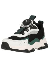 ZIGZAG Kinder Sneaker "Emeric", Gr. 29, grün, Kunstfaser, Polyurethane, casual, Schuhe, mit cleverem Drehverschluss-System