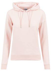 Urban Classics Damen Kapuzenpullover "Urban Classics Damen Ladies Hoody", pink, casual, Gr. XS, unifarben, 63% Baumwolle, 37% Polyester, Pullover