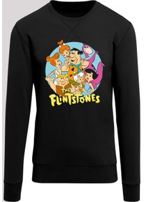 F4NT4STIC Herren Rundhalspullover "F4NT4STIC Herren", schwarz, casual, Gr. M, unifarben, 100% Baumwolle, Pullover