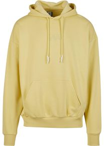 DEF Herren Kapuzensweatshirt "DEF Herren DEF Roda Hoody", gelb, Gr. M, unifarben, 80% Baumwolle, 20% Polyester, Sweatshirts