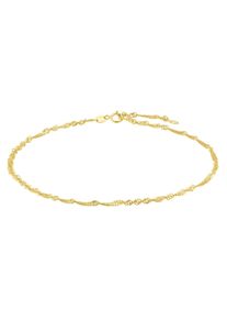 Amor Fußkette "Gold Classic, 2013908", Gelbgold 375, gold, Gelbgold 375, Fußkettchen