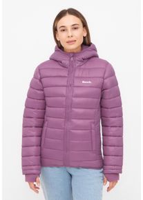 Bench. Damen Steppjacke "KARA", schwarz, casual, Gr. 42, unifarben, Web, Steppware, Obermaterial: 100% Polyester, Jacken