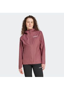 adidas terrex Damen Regenjacke "W MT 2.5L RDY J", rot, sportlich, Gr. XS, Obermaterial: 100% Polyester, Jacken
