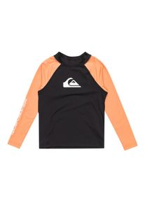 Quiksilver Kinder Shirttop "Everyday"schwarz, melon, Gr. 5, 84% Polyester, 16% Elasthan, Tops