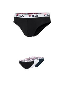 Fila Kinder Slip "JUNIOR BOY BRIEF", Gr. 134, schwarz, Obermaterial: 95% Baumwolle, 5% Elasthan, unifarben, Unterhosen, elastischer Bund mit