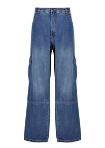 Southpole Herren Cargohose "Southpole Southpole Cargo Denim Pants", blau, Gr. 31, unifarben, 100% Baumwolle, Hosen