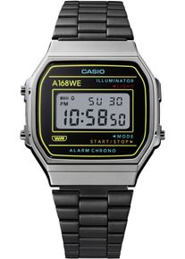 CASIO VINTAGE Damen Chronograph, schwarz, Armbanduhren, Quarzuhr, Armbanduhr,Damenuhr, Herrenuhr, Digitaluhr, Edelstahlarmband