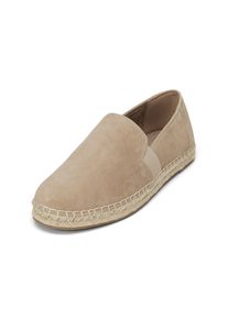 Marc O'Polo MARC O'POLO Herren Espadrille "aus edlem Ziegenleder", Gr. 42, beige, Obermaterial: 100% Leder (Ziege), unifarben, Schuhe