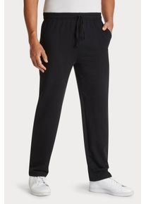 Kangaroos Herren Sweathose, Gr. 44, schwarz, Sweatware, Obermaterial: 60% Baumwolle, 40% Polyester, unifarben, Basic, Hosen, Jogginghose in legerer
