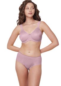 Triumph Damen Minimizer-BH "Essential Minimizer", Gr. 70, rosa, Obermaterial: 71% Polyamid, 29% Elasthan, unifarben, gemustert, leicht glänzend,