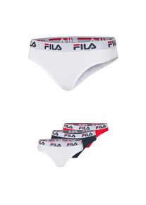 Fila Damen Brasilslip "WOMAN BRAZILIAN SLIP", Gr. S, bunt, Obermaterial: 95% Baumwolle, 5% Elasthan, unifarben, Unterhosen, mit elastischem Logobund