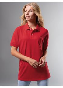 TRIGEMA Damen Poloshirt "TRIGEMA Poloshirt DELUXE Piqué", braun, Basic, Gr. XL, 100% Baumwolle, Shirts