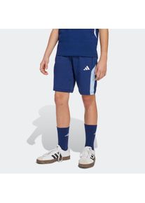 Kinder Shorts "J CB SHORT"dunkelblau, glow blau, weiß, sportlich, Gr. 164, adidas Sportswear, Obermaterial: 52% Baumwolle, 48% Polyester, Hosen