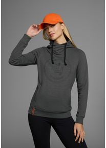 Damen Kapuzensweatshirt "Essentials Sweatshirt", grau, casual, Gr. 40, OCEAN SPORTSWEAR, unifarben, angeraute Sweatware, Obermaterial: 60% Baumwolle,