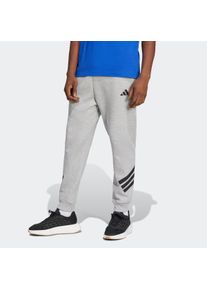 Herren Sporthose "M FI 3S PT", grau, sportlich, Gr. XXL, adidas Sportswear, Obermaterial: 67% Polyester, 33% Baumwolle, Hosen