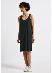 Street One Damen Sommerkleidpine grove grün, casual, Gr. 34, unifarben, Stoff, 75% Viskose, 20% Polyester, 5% Elasthan, Kleider, soft und