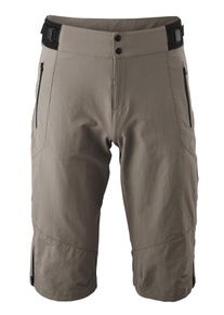 Gonso Herren Fahrradhose "Trail Shorts M", grau, Gr. M, 93% Polyamid, 7% Elasthan, Hosen, Strapazierfähig und formstabil