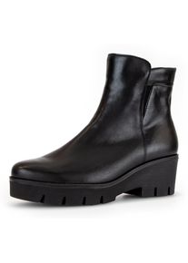 Gabor Damen Stiefelette, Gr. 40, schwarz, Kalbsleder, unifarben, klassisch, Schuhe, mit Best Fitting-Ausstattung