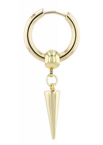 Adelia´s ADELIA ́S Damen Paar Creolen "Neuheit 2025 - Unisex Creolen aus Edelstahl Ø 12 mm", Unisex, Edelstahl, silber, Edelstahl, Ohrringe