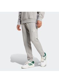 Herren Sporthose "M A SZN FT R PT", grau, sportlich, Gr. XL, adidas Sportswear, Obermaterial: 100% Baumwolle, Hosen