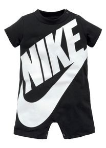 Nike Sportswear Kinder Body "für Kinder", schwarz, sportlich, Gr. 68, bedruckt, Jersey, Obermaterial: 100% Baumwolle, Bodies, für Kinder