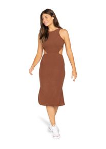 Billabong Damen Jerseykleid "Sunup", braun, Gr. XL, 95% Viskose, 5% Elasthan, Kleider