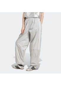 Damen Sporthose "TEAMGEIST TP", grau, sportlich, Gr. M, adidas originals, Obermaterial: 100% Polyamid, Hosen