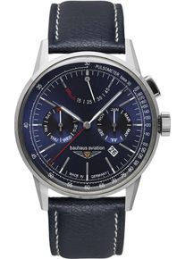 BAUHAUS Herren Automatikuhr "G38 Automatic Power Reserve"dunkelblau, Armbanduhren, Armbanduhr, Herrenuhr, Made in Germany, Mechanische Uhr,